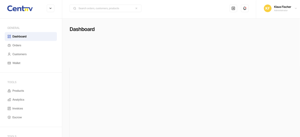 plain dashboard